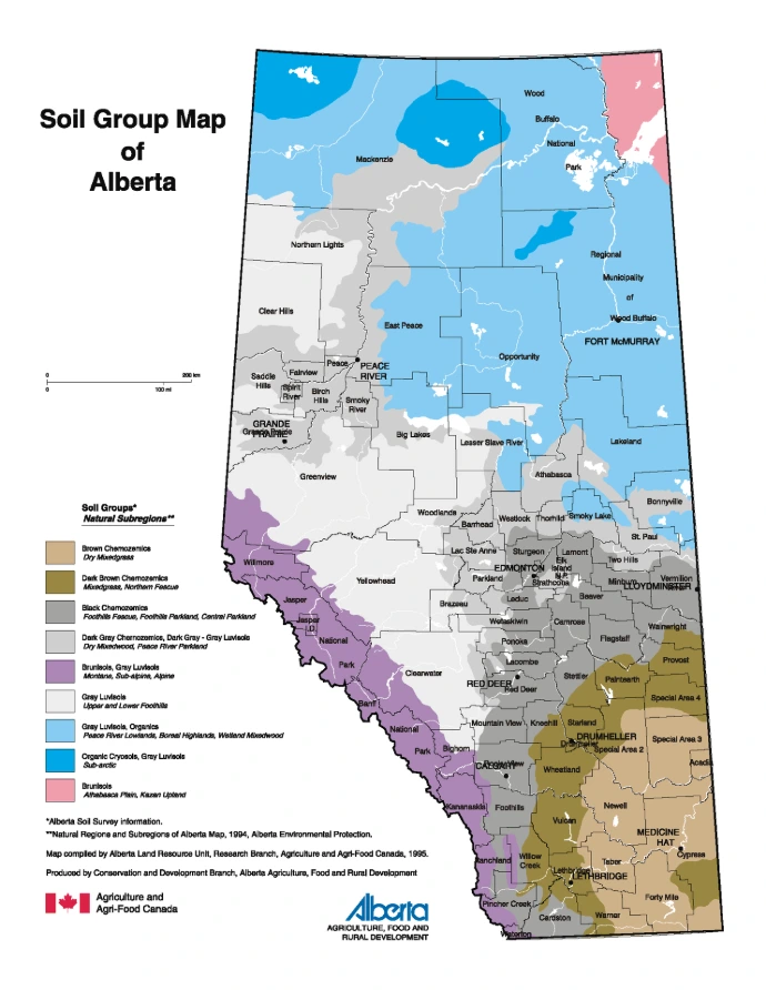 Alberta Soil Conditions