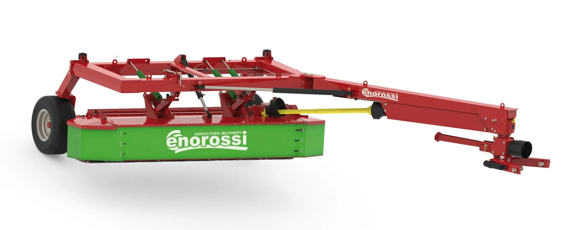 Pull type disc mower conditioner