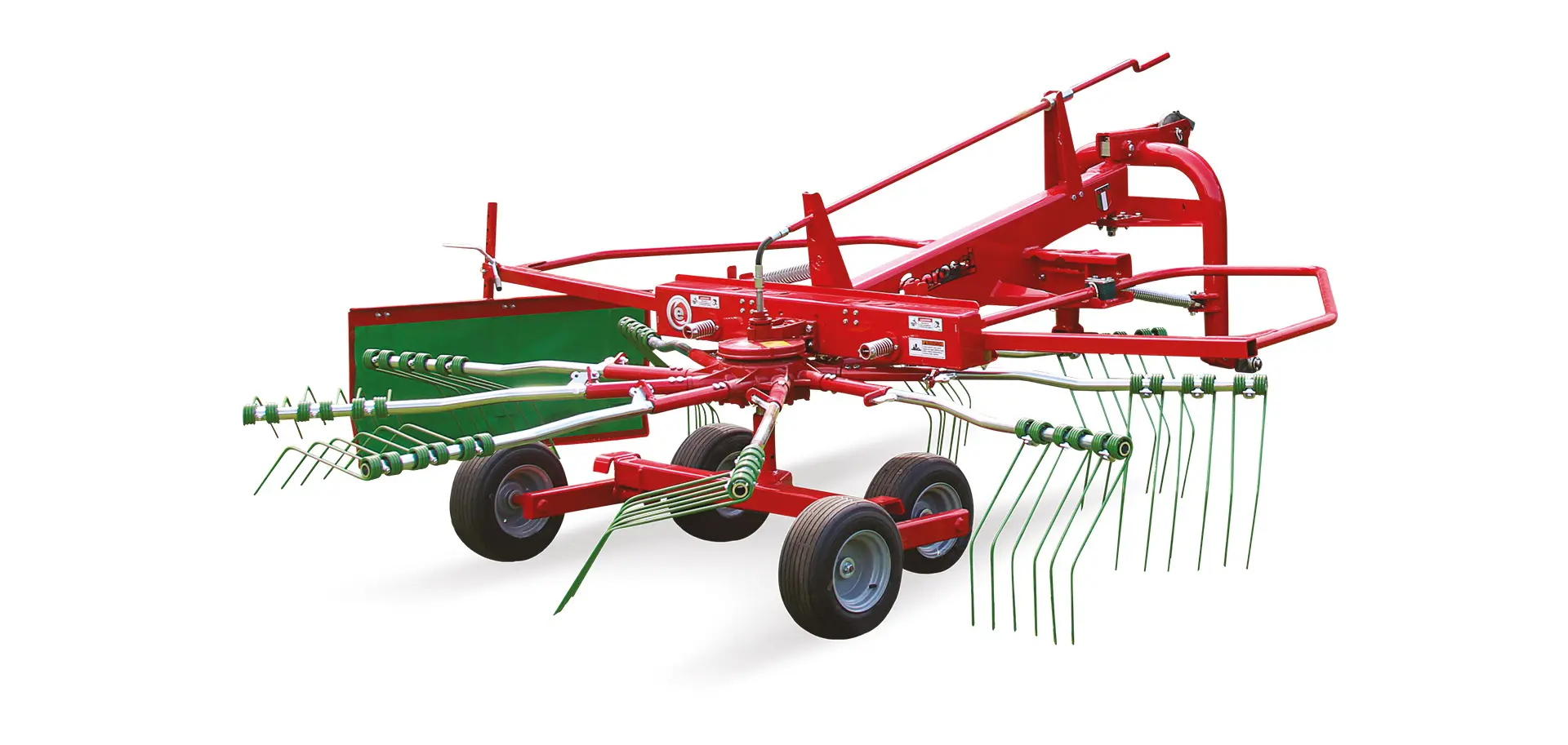Single rotor rakes