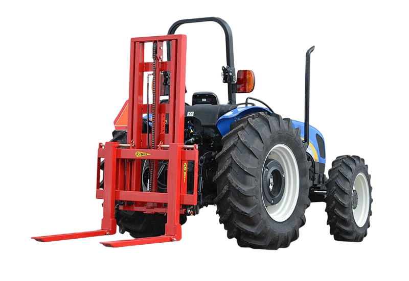 Tractor mounted forklift