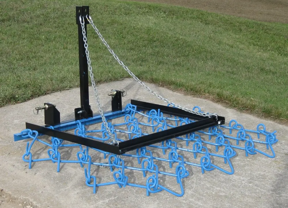 Tram Flex 3 Pt Hitch + Harrow + Draw Bar