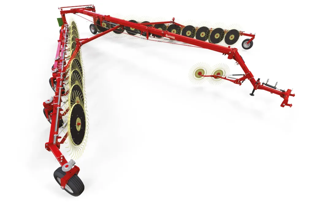 Enorossi Easy Rake Superstar Wheel Rake "V" Rake