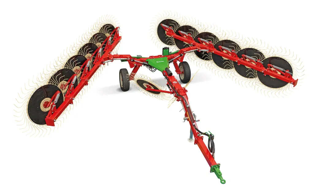 [E-PR8] Enorossi Power Rake Wheel Rake "V Rake (8)