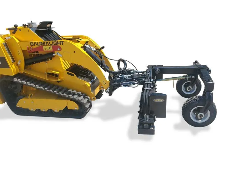 [W-RMS48CR] Mini Skid Steer Power Rake w/ Carbide Tip (48 Inch)
