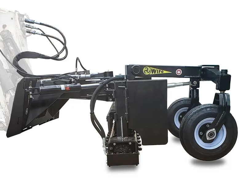 Skid Steer Power Rake w/ Carbide Tip