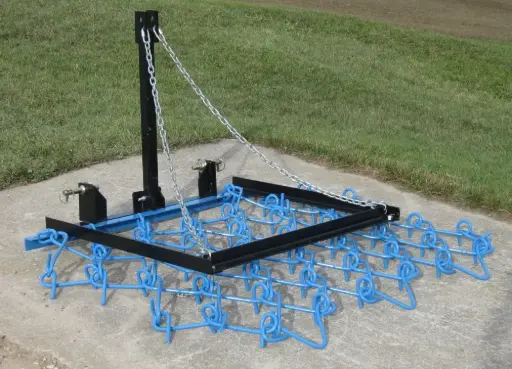 Tram Flex 3 Pt Hitch + Harrow + Draw Bar
